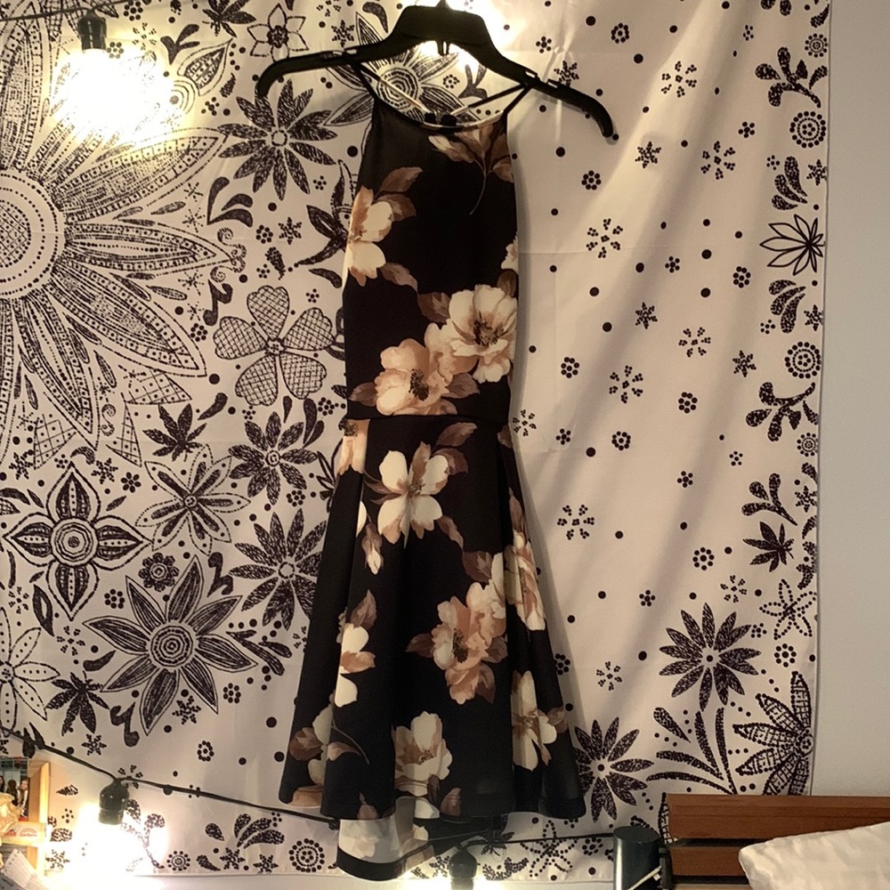 Flower Homecoming Dress